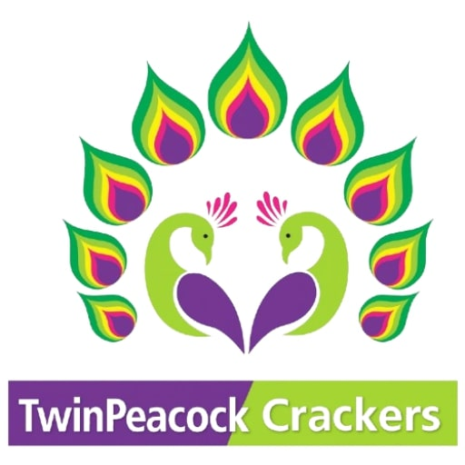 TwinPeacock Crackers logo